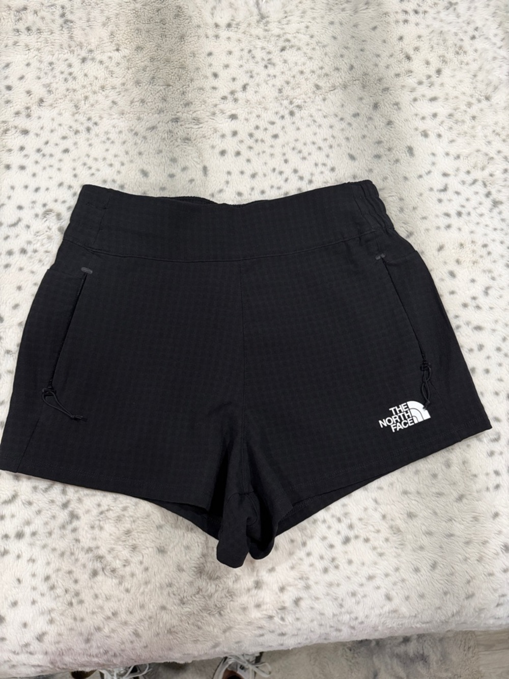 The North Face Black Women's Athletic Shorts with Logo